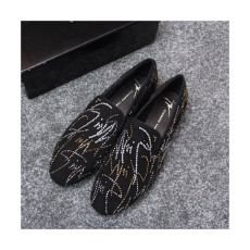 Giuseppe Zanoti 2019 Mm / Wm Velvet Slip On - 쥬세페자노티 2019 남여공용 벨벳 슬립온 GZS0015.Size,(220 - 270),블랙