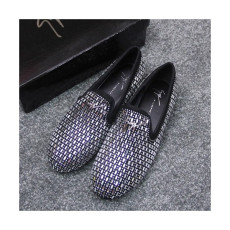 Giuseppe Zanoti 2019 Mm / Wm Velvet Slip On - 쥬세페자노티 2019 남여공용 벨벳 슬립온 GZS0021.Size,(220 - 270),블랙+실버