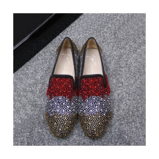 Giuseppe Zanoti 2019 Mm / Wm Velvet Slip On - 쥬세페자노티 2019 남여공용 벨벳 슬립온 GZS0023.Size,(220 - 270),블랙+레드