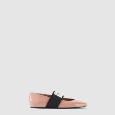 지방시 여성 슬라이스 스퀘어 발레리나 - Givenchy Womens Slice Square Ballerina - gis8227x