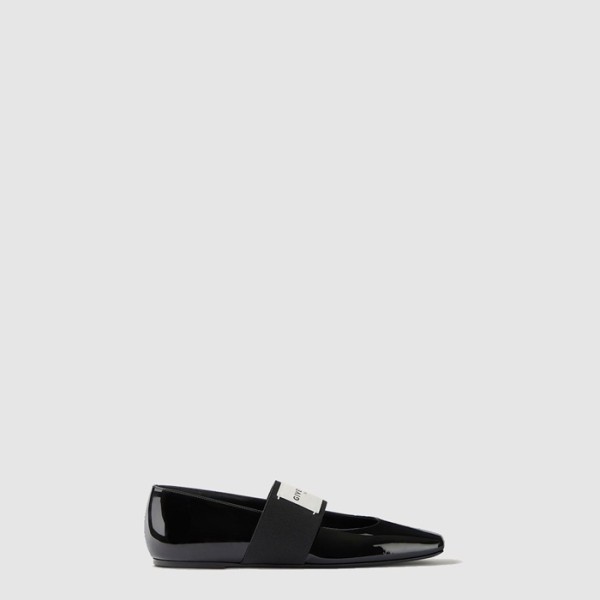 지방시 여성 슬라이스 스퀘어 발레리나 - Givenchy Womens Slice Square Ballerina - gis8228x