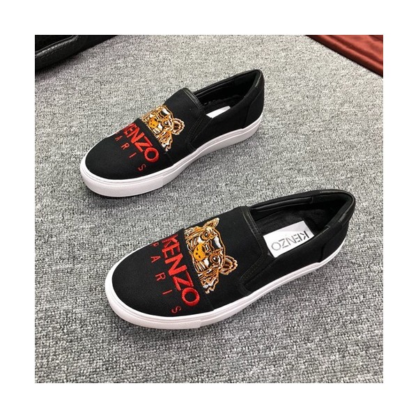 Kenzo 2020 Mm / Wm Slip On - 겐조 2020 남여공용 슬립온,KENS0039,Size(225-270),블랙