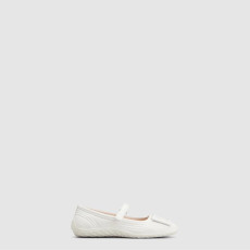 로저비비에 여성 비브 로우 스트랩 발레리나 플랫 - Roger Vivier Womens Viv Low Strap Ballerina Flats - ros8337x