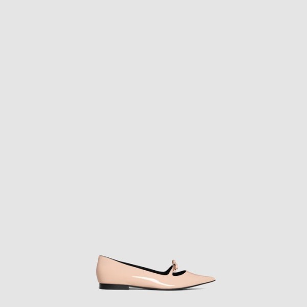 셀린느 여성 수지 포인티 토 발레리나 - Celine Womens Suzy Pointy Toe Ballerina - ces8494x