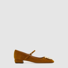 페라가모 여성 맥시 간치니 메리제인 - Salvatore Ferragamo Womens Maxi Gancini Mary Jane - fes8724x