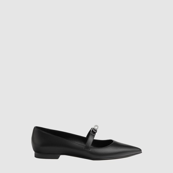 에르메스 여성 켈리 발레리나 플랫 - Hermes Womens Kelly Ballerina Flats - hes8792x