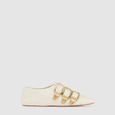 끌로에 여성 수잔나 플랫 슈즈 - Chloe Womens Susanna Flat - chs8920x