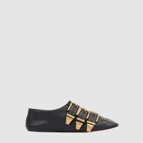 끌로에 여성 수잔나 플랫 슈즈 - Chloe Womens Susanna Flat - chs8921x