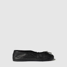 미우미우 여성 레더 발레리나 - Miu Miu Womens Leather Ballerina - mis13666x