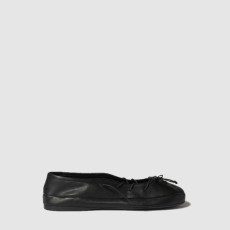 미우미우 여성 레더 발레리나 - Miu Miu Womens Leather Ballerina - mis13666x