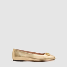 발렌티노 여성 나파 발레리나 - Valentino Womens Nappa Ballerinas - vas13718x