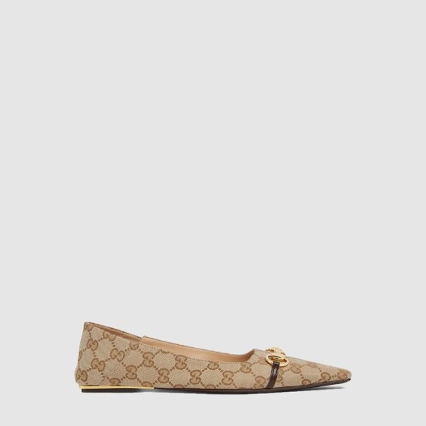 구찌 여성 비토리아 발레리나 슈즈 - Gucci Womens Vittoria Ballerina Shoes - gus13723x