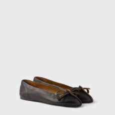 프라다 여성 가죽 발레리나 - Prada Womens Leather Ballerina - prs14047x
