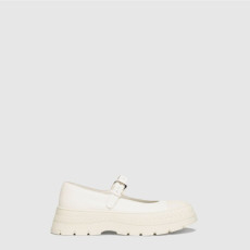 샤넬 여성 CC로고 플랫폼 메리제인 플랫 슈즈 - Chanel Womens CC Logo Platform Mary Jane Flat Shoes - chs14281x