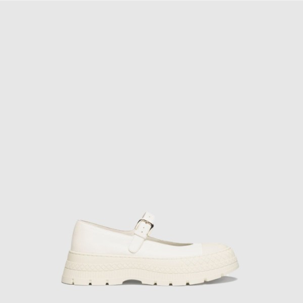 샤넬 여성 CC로고 플랫폼 메리제인 플랫 슈즈 - Chanel Womens CC Logo Platform Mary Jane Flat Shoes - chs14281x