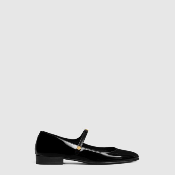 셀린느 여성 시티 메리 제인 발레리나 - Celine Womens City Mary Jane Ballerina - ces14283x