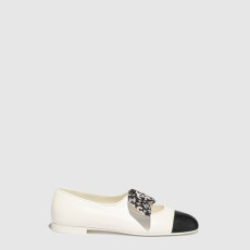 샤넬 여성 실크 리본 메리제인 슈즈 - Chanel Womens Silk Ribbon Mary Jane Shoes - chs14332x