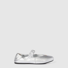 미우미우 여성 루슈 발레리나 - Miu Miu Womens Rouche Ballerina - mis14337x