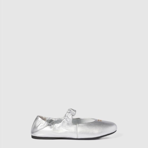 미우미우 여성 루슈 발레리나 - Miu Miu Womens Rouche Ballerina - mis14337x
