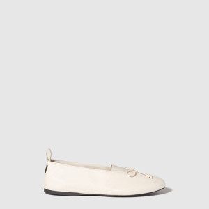 미우미우 여성 엘랑 발레리나 슈즈 - Miu Miu Womens Elan Ballerina Shoes - mis14368x