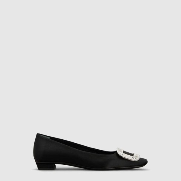 로저비비에 여성 벨 비비에 새틴 발레리나 - Roger Vivier Womens Belle Vivier Satin Ballerina - ros14485x