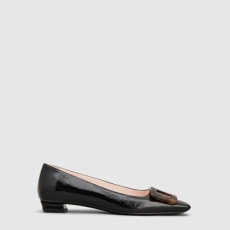 로저비비에 여성 벨 비비에 새틴 발레리나 - Roger Vivier Womens Belle Vivier Satin Ballerina - ros14492x