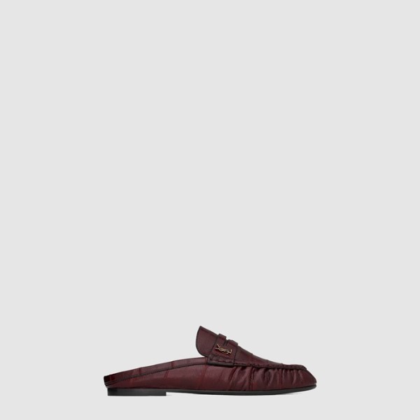 입생로랑 여성 르 로퍼 뮬 - Saint Laurent Womens Le Loafer Mules - yss7782x