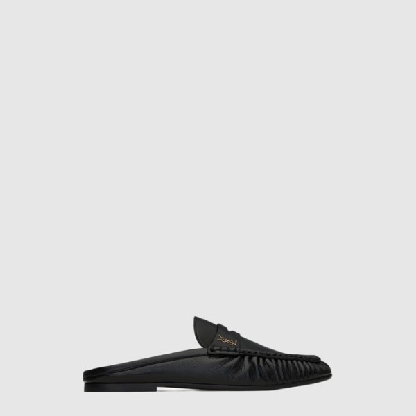 입생로랑 여성 르 로퍼 뮬 - Saint Laurent Womens Le Loafer Mules - yss7783x