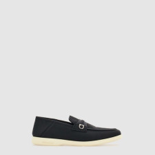 페라가모 남성 간치니 오너먼트 디컨스트럭티드 로퍼 - Ferragamo Mens Gancini Ornament Deconstructed Loafers - fes7416x