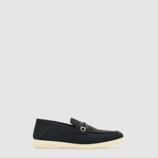 페라가모 남성 간치니 오너먼트 디컨스트럭티드 로퍼 - Ferragamo Mens Gancini Ornament Deconstructed Loafers - fes7416x