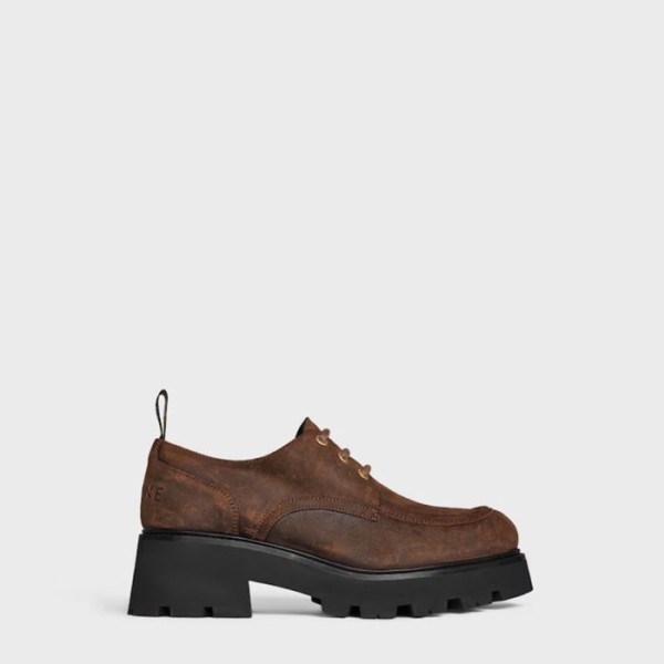 셀린느 여성 트리옹프 더비 슈즈 - Celine Womens Triomphe Derby Shoes - ces8239x