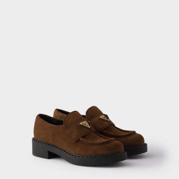 프라다 여성 가죽 로퍼 - Prada Womens Leather Loafer - prs8940x