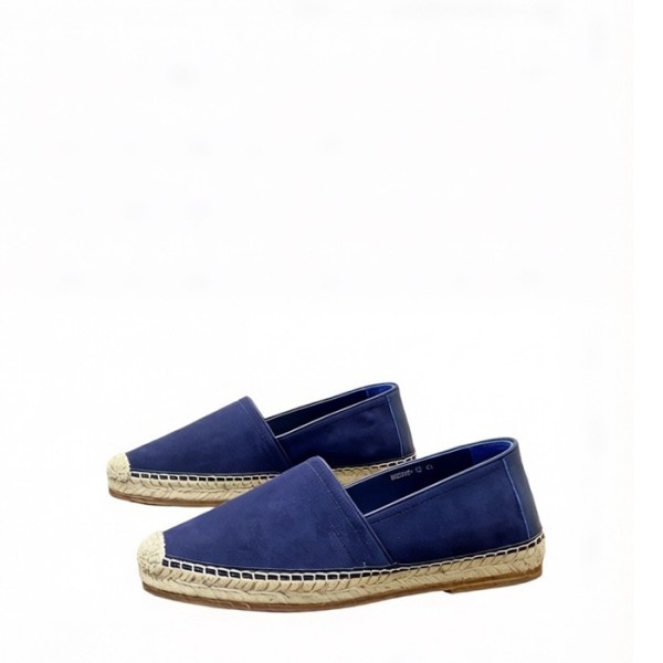 브루넬로쿠치넬리 남성 그레인 레더 에스파듀 - Brunello Cucinelli Mens Grain Leather Espadrilles - brs13729x