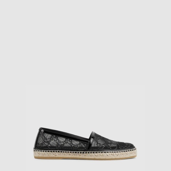 구찌 여성 크리스탈 GG 에스파드릴 - Gucci Womens Crystal GG Espadrilles - gus14005x