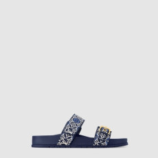 루이비통 남/녀 봄 디아 플랫 컴포트 뮬 - Louis vuitton Unisex Spring Dia Flat Comfort Mule - lvs6714x