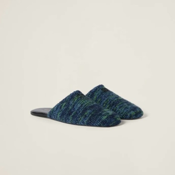 미우미우 여성 베이직 뮬 - Miumiu Womens Basic Slipper - mis3071x