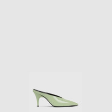 구찌 여성 힐 뮬 - Gucci Womens Heeled Mule - gus8345x