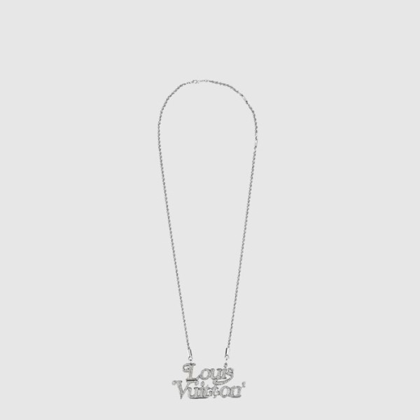 루이비통 남/녀 골드 목걸이 - Louis vuitton Unisex Gold Necklace - acc856x