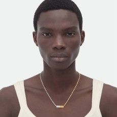 보테가베네타 남/녀 골드 목걸이 - Bottega veneta Unisex Gold Necklace - acc1125x