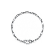 티파니 남/녀 미디엄 더블 락 네크리스 - Tiffany Unisex Medium Double Lock Necklace - acc6343x