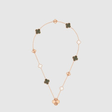 반클리프 아펠 여성 매직 알함브라 롱 네크리스 - Van Cleef & Arpels Womens Magic Alhambra Long Necklace - acc6873x