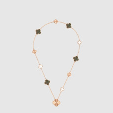 반클리프 아펠 여성 매직 알함브라 롱 네크리스 - Van Cleef & Arpels Womens Magic Alhambra Long Necklace - acc6873x