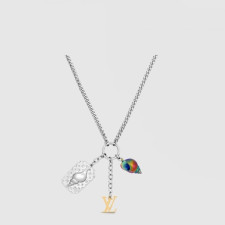루이비통 남/녀 LV 쉘 네크리스 - Louis vuitton Unisex LV Shell Necklace - acc1634x