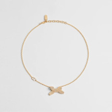 디올 여성 델리케이트 보우 네크리스 - Dior Womens Delicate Bow Necklace - acc7208x