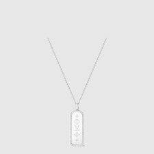루이비통 남성 라지 택 팬던트 목걸이 - Louis vuitton Mens Large Tag Necklace - acc2080x