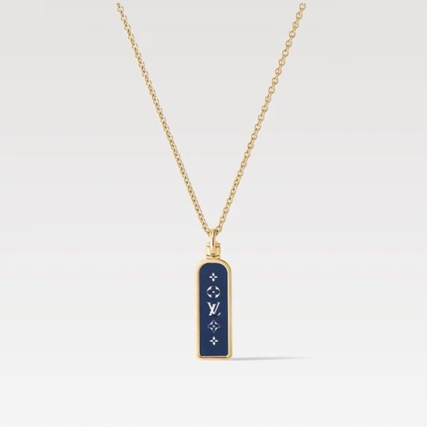 루이비통 남성 스몰 택 팬던트 목걸이 - Louis vuitton Mens Small Tag Necklace - acc2082x