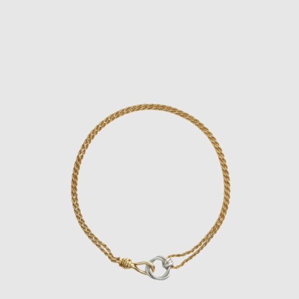 보테가베네타 남/녀 골드 목걸이 - Bottega veneta Unisex Gold Necklace - acc7499x
