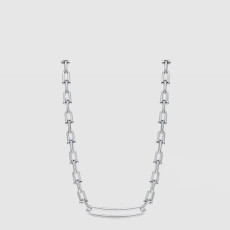 티파니 남/녀 일롱게이티드 링크 네크리스 - Tiffany Unisex Elongated Link Necklace - acc7546x