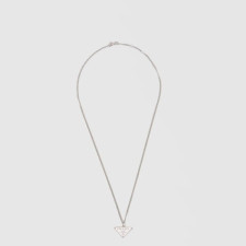 프라다 남/녀 스말토 보석 목걸이 - Prada Unisex Smalto Gemstone Necklace - acc7632x