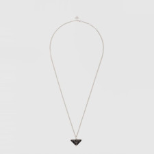 프라다 남/녀 스말토 보석 목걸이 - Prada Unisex Smalto Gemstone Necklace - acc7682x